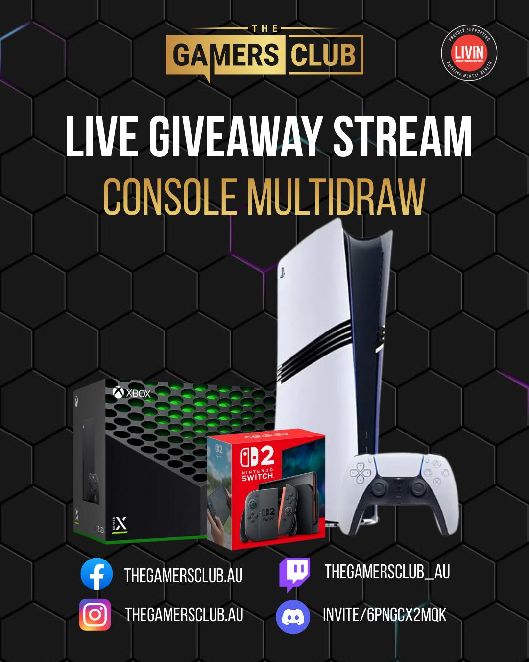 The Gamers - We are LIVE for our 24th Giveaway Stream with our first ...
