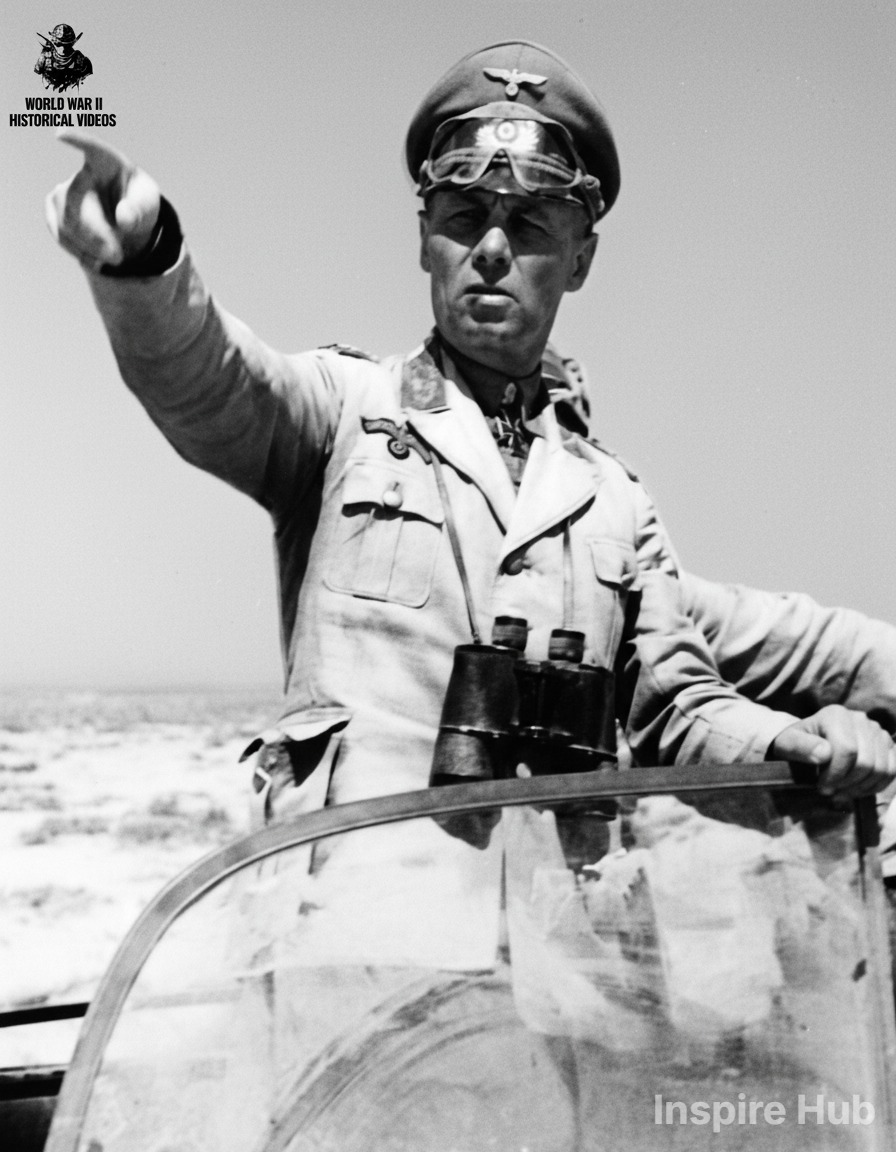 Old American History | Field Marshal Erwin Rommel directs Afrika Korps ...