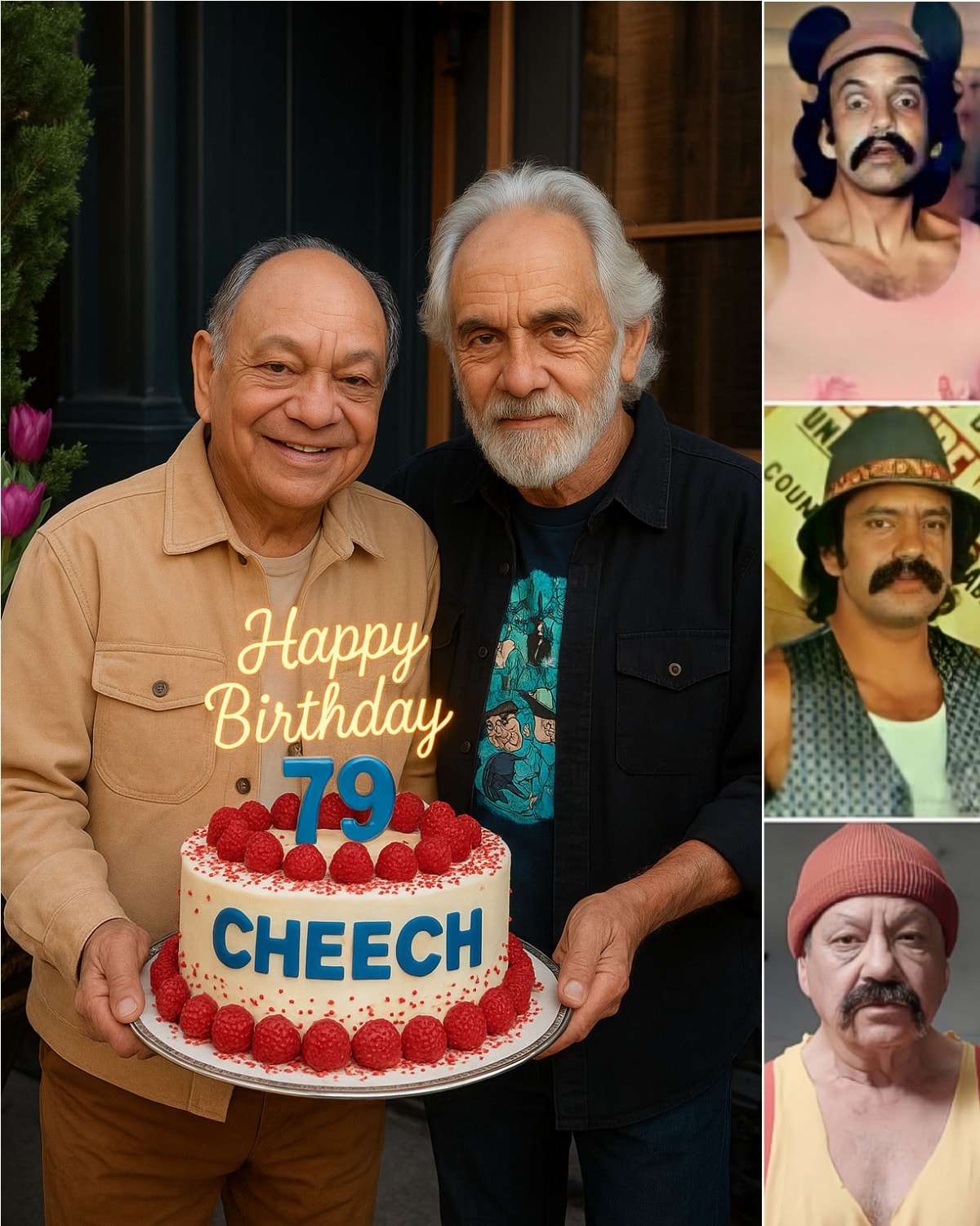 Justin - 🎉 Happy 79th Birthday To Cheech Marin! 🎁🎉 📍 Cheech Marin ...