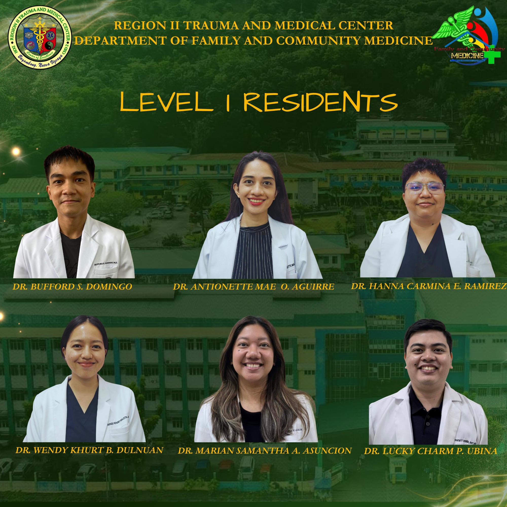 R2TMC Department of Family and Community Medicine | Bayombong
