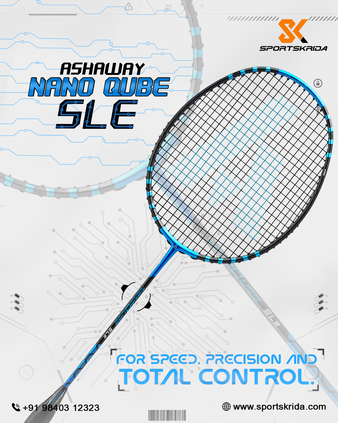 Sportskrida - Speed meets precision, right where it matters. 🏸 The ...
