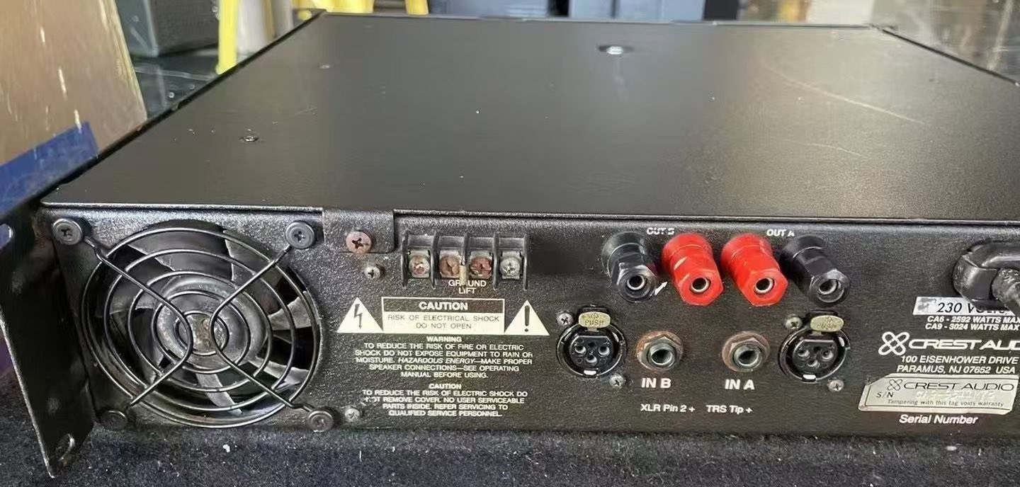 Crest Audio CA9 amplifier