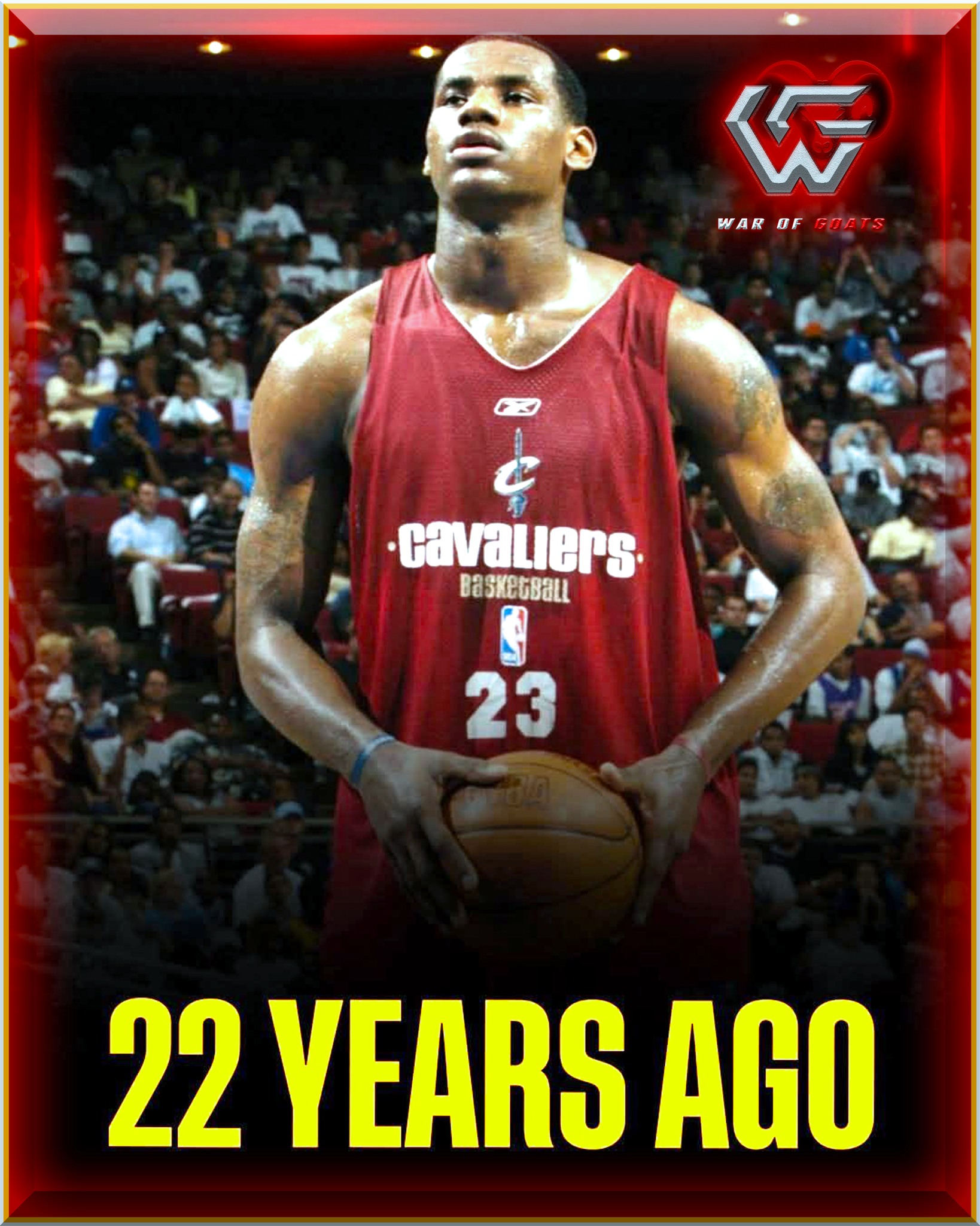 20 YEARS AGO TODAY 19-year-old LeBron James became the youngest 