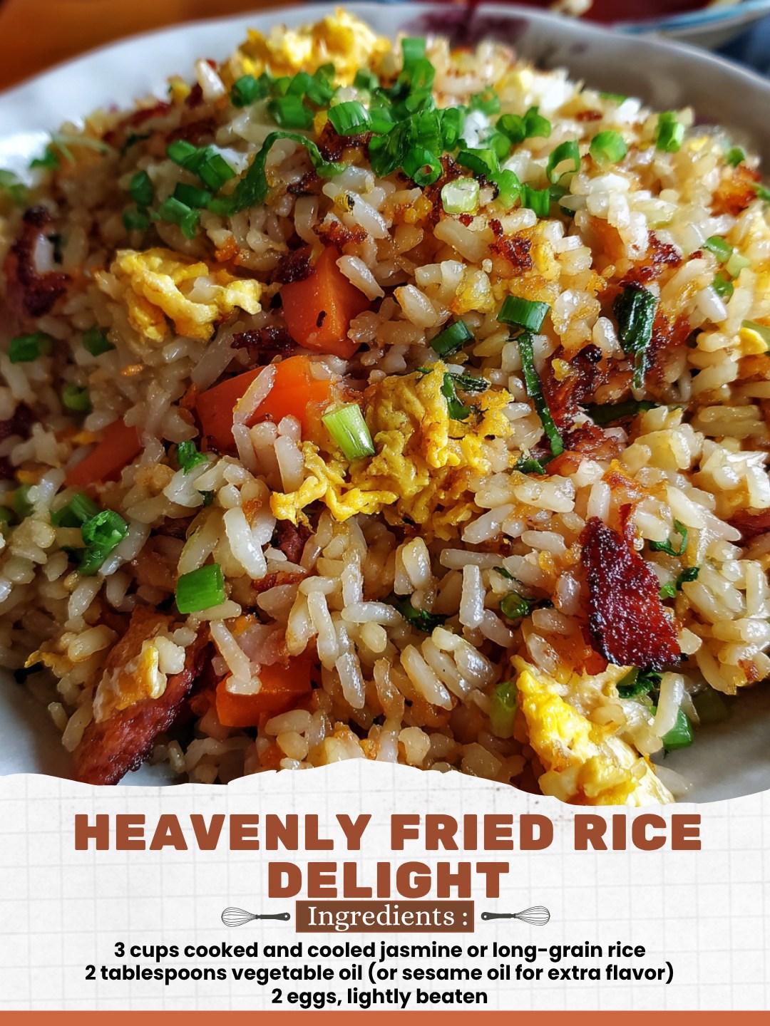 Heavenly Fried Rice Delight... - Creative Cookery | Facebook