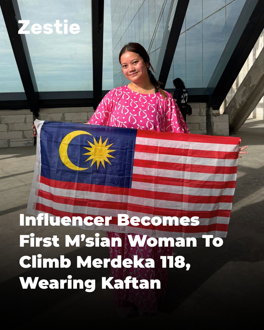 Zestie - Kasih Iris Leona makes history as the first M'sian woman to ...