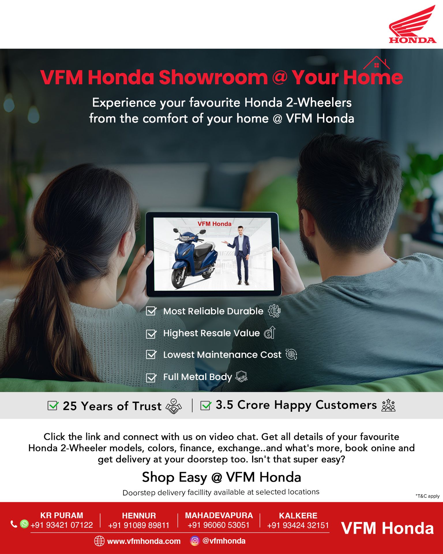 VFM - 🏡📱 Why step out, when the showroom comes to you? Experience VFM ...