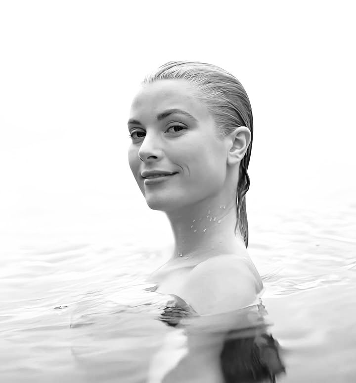 Grace Kelly photographed by Howell Conant in Jamaica in 1955.