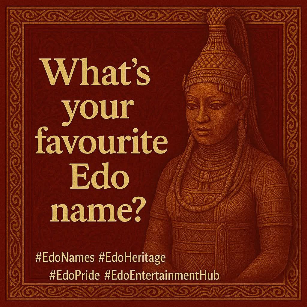 Sandra Aigbogun - Edo names are full of meaning, culture,... | Facebook