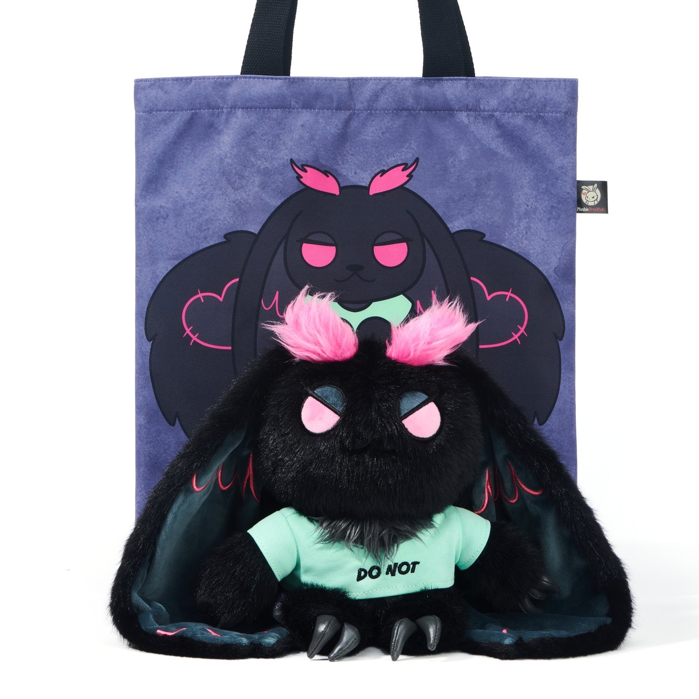 Glammoth Cryptid Rabbit 🖤 🩷 Spooky,... - Plushie Dreadfuls | Facebook