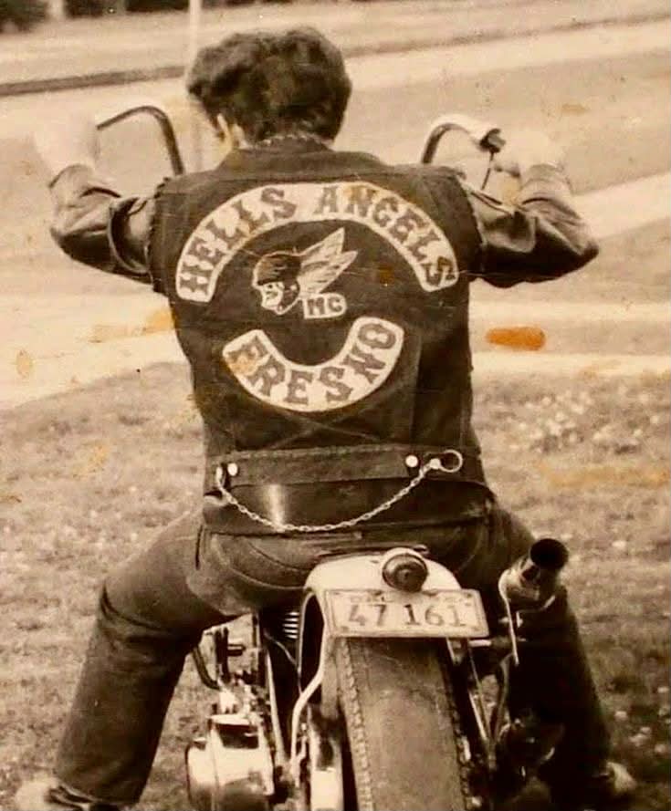 HELLS ANGELS オレンジカウンティカリフォルニア スカル Hells Angels Motorcycle Club members in Southern California
