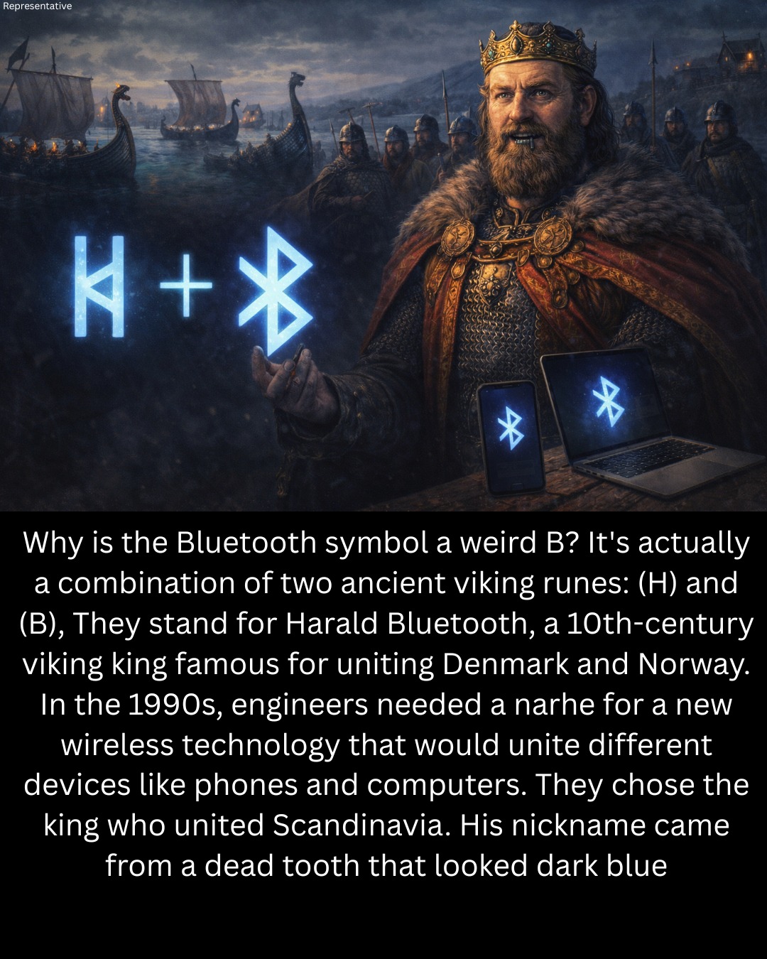 Worldinsides - Ever wondered why the Bluetooth symbol looks like a ...