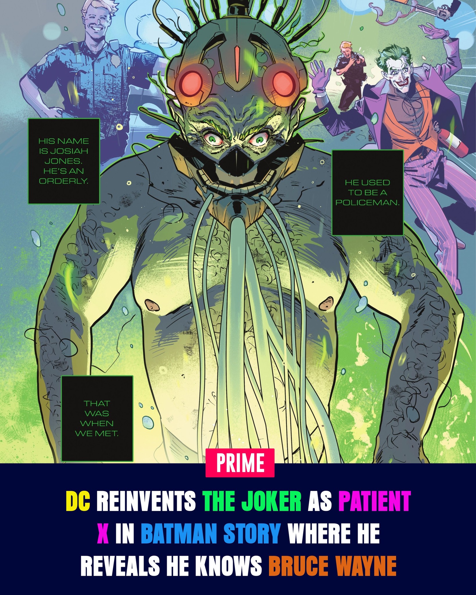 Batman encounters a completely different Joker in Batman #7. The 