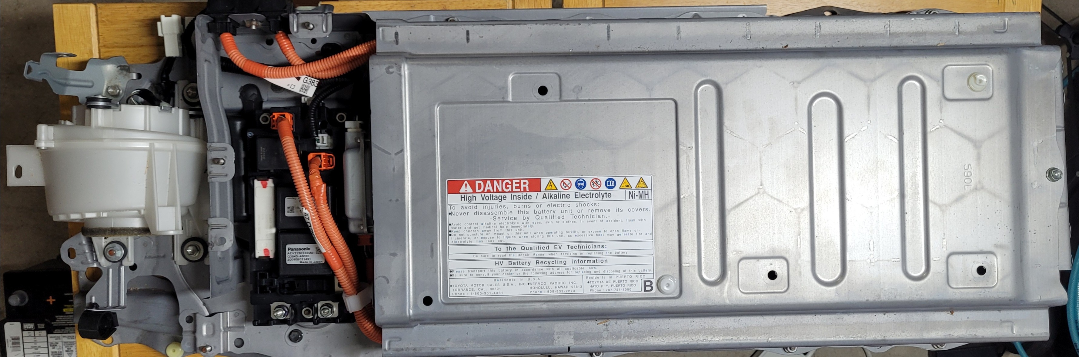 7.3V Panasonic NiMH Hybrid Battery Module For Toyota Prius 2004–2015 – OEM G9280-47100