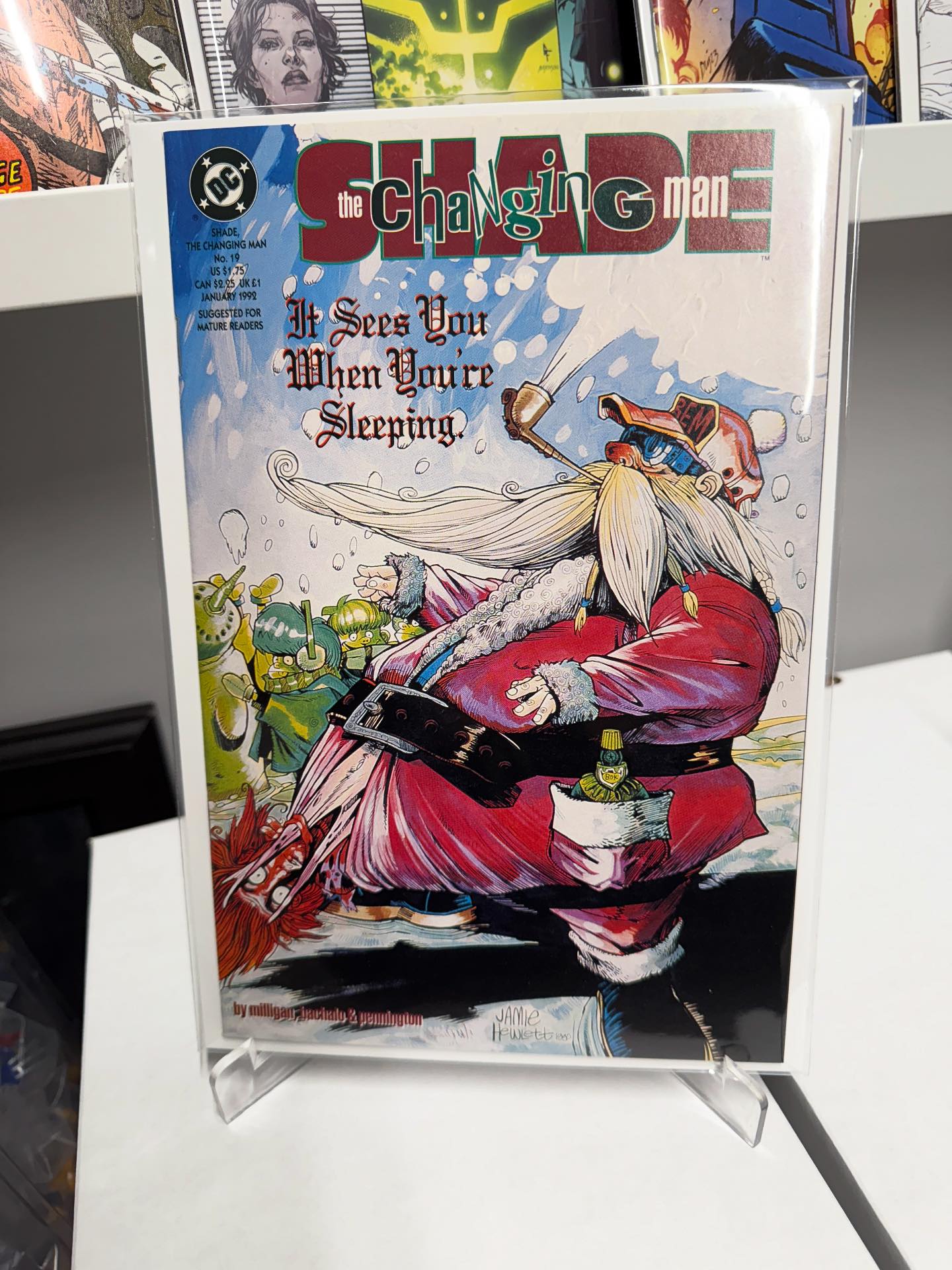 Shade the Changing Man 19 - (DC Comics, 1992) Christmas countdown