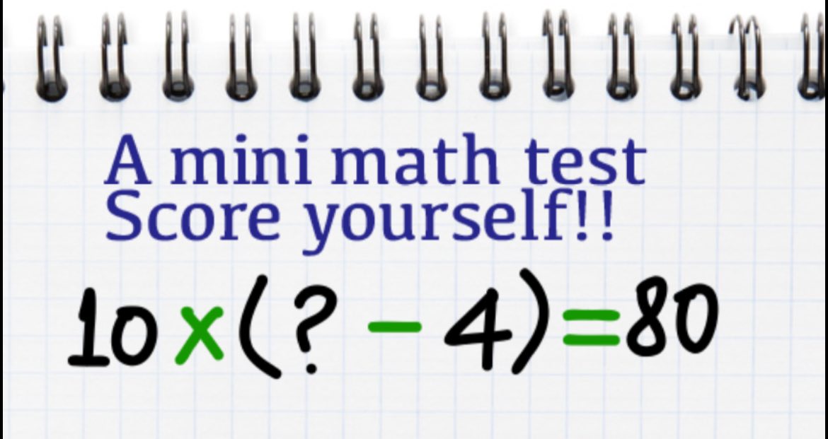 Math Challenge #challenge #mindgames... - Mathematics Ma'am | Facebook