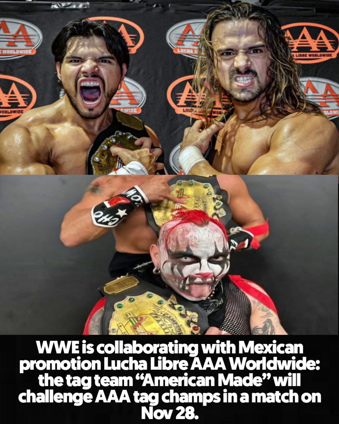 Wrestling World - WWE is collaborating with Mexican... | Facebook