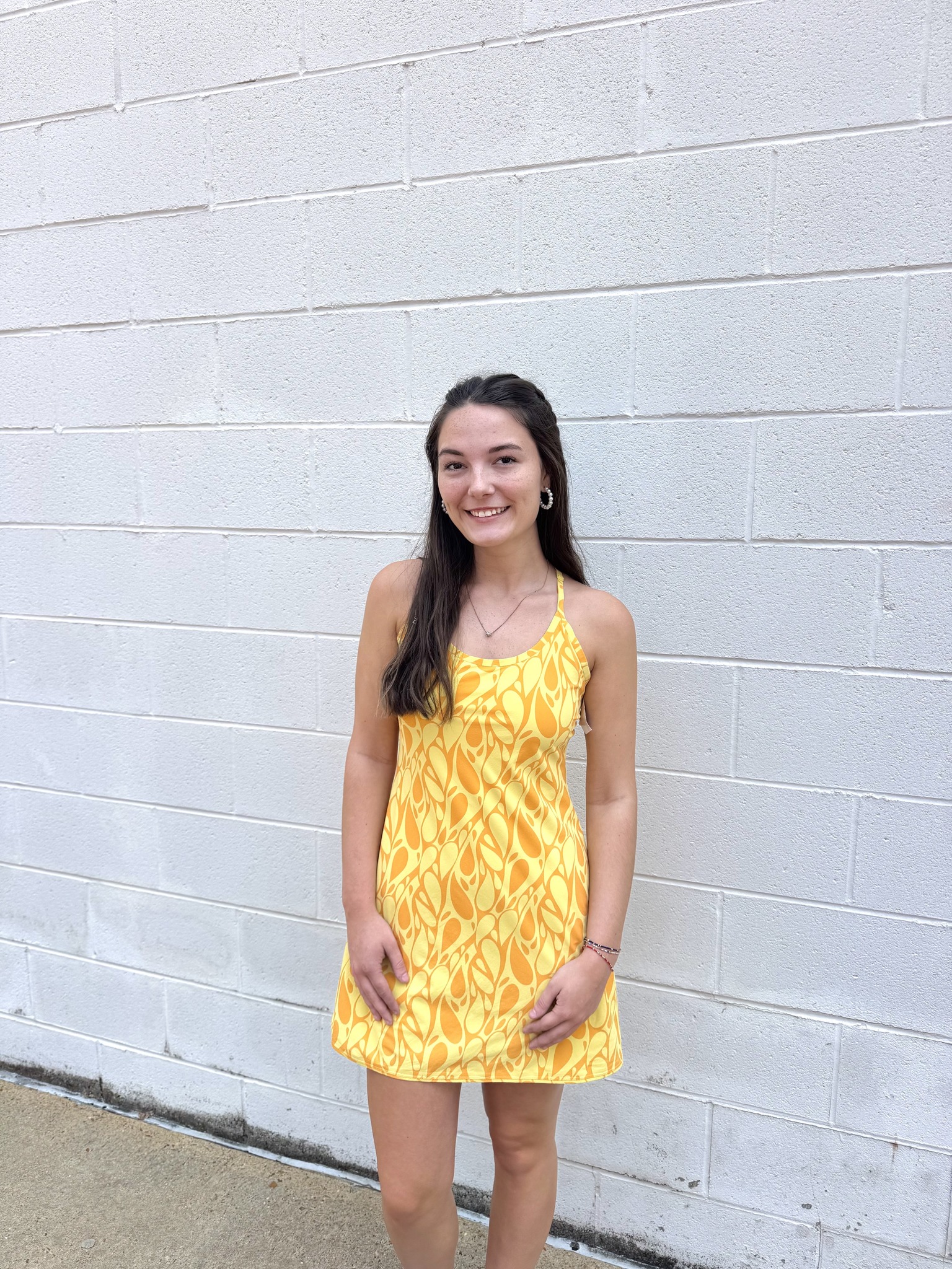 yellow athletic dress for hot weather in Oxford MS JG_outlet_39.95 Color:Champagne PU Embrace your inner Disney 30 Summer 90s Outfit Workout dress