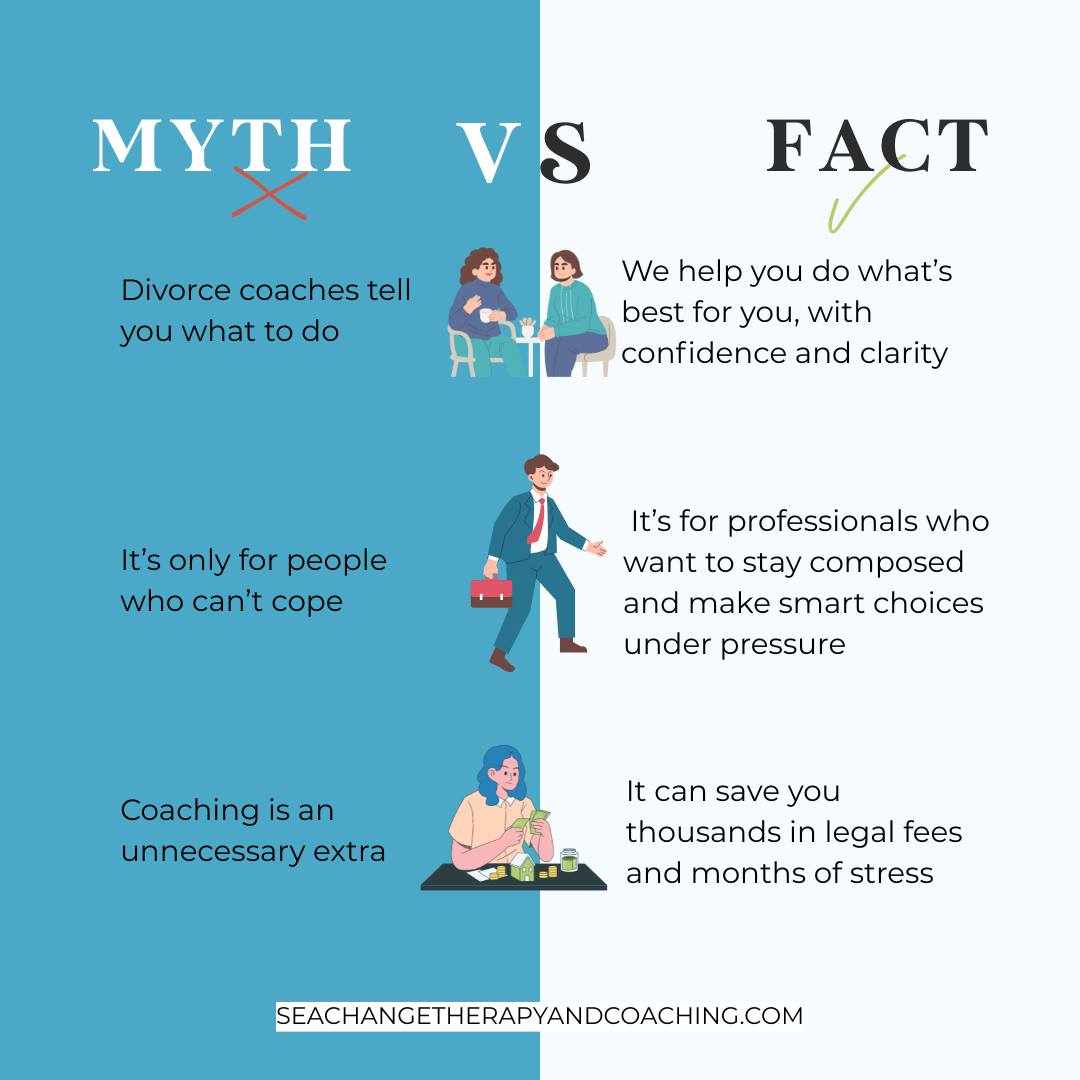 Sea - Here is the truth about divorce coaching. It is not about telling ...