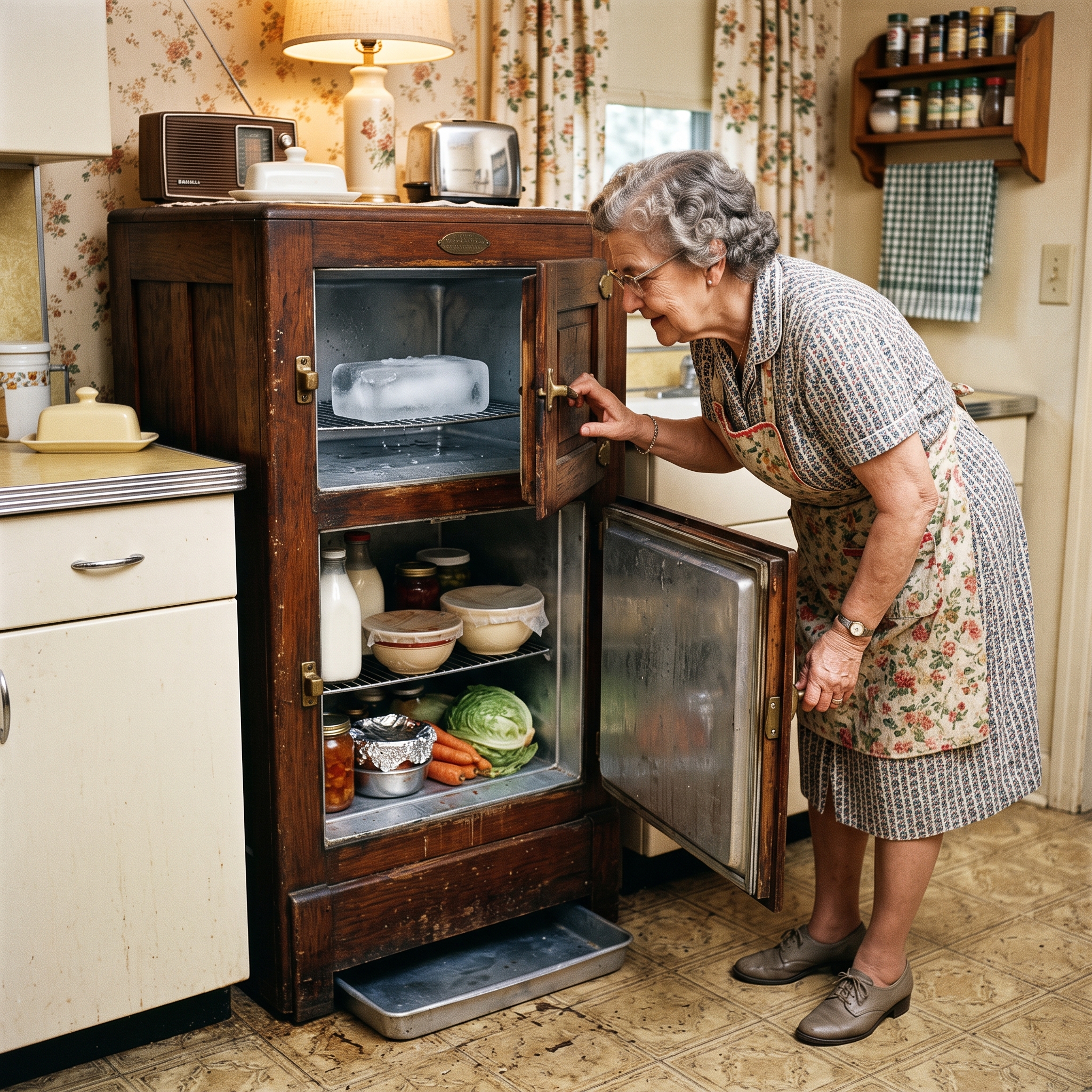 I am 83 and this icebox was my grandmothers.