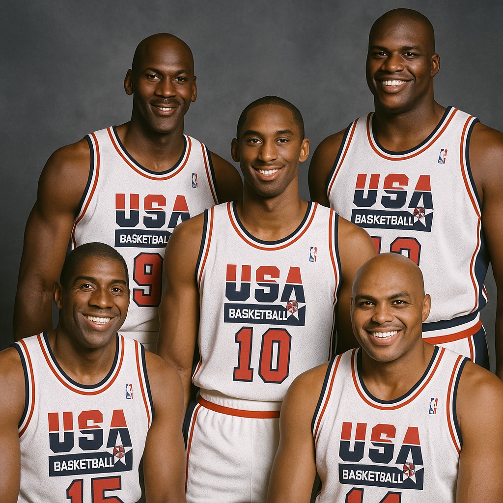 USA Basketball's 1992 Dream Team roster