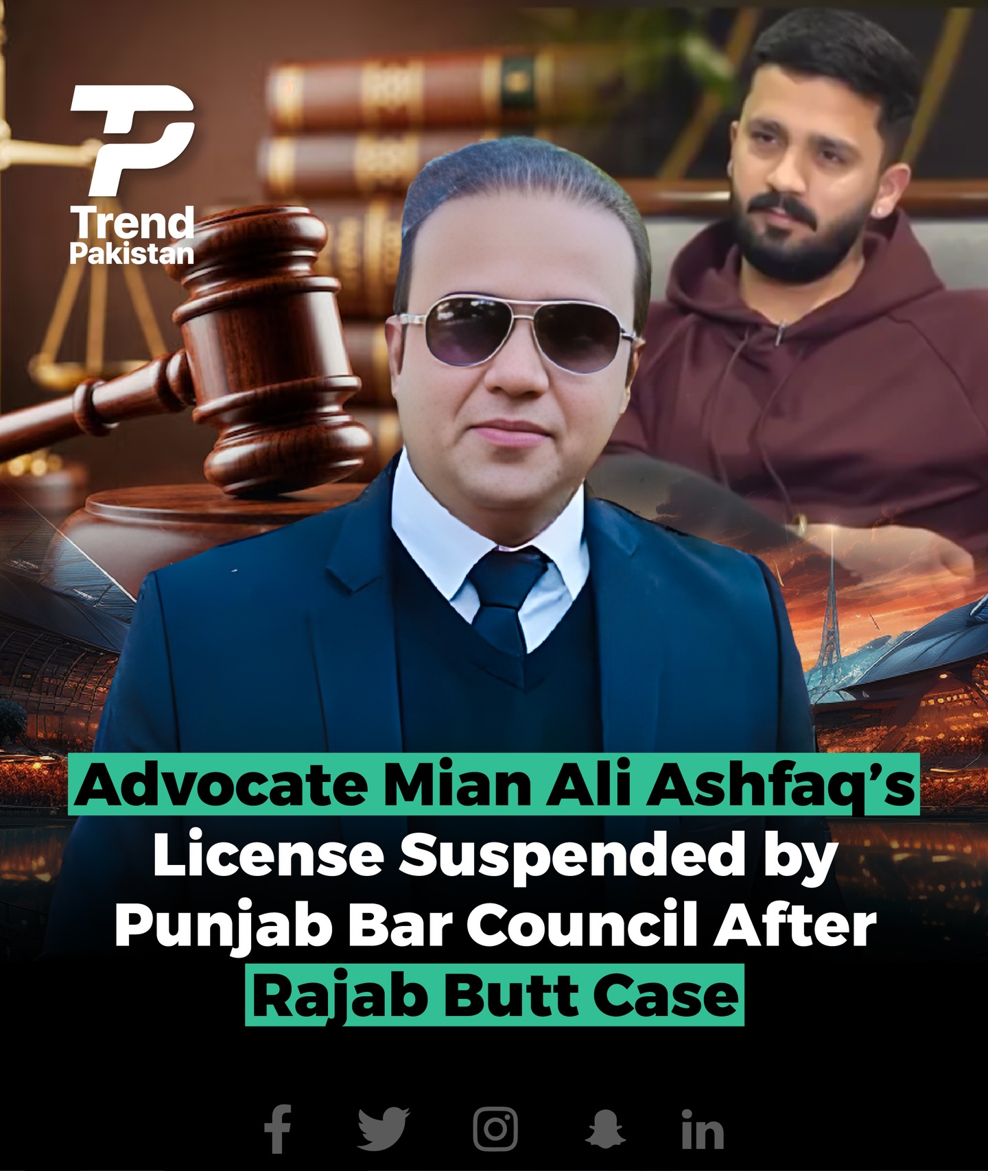 Trend pakistan - The Punjab Bar Council has suspended the... | Facebook