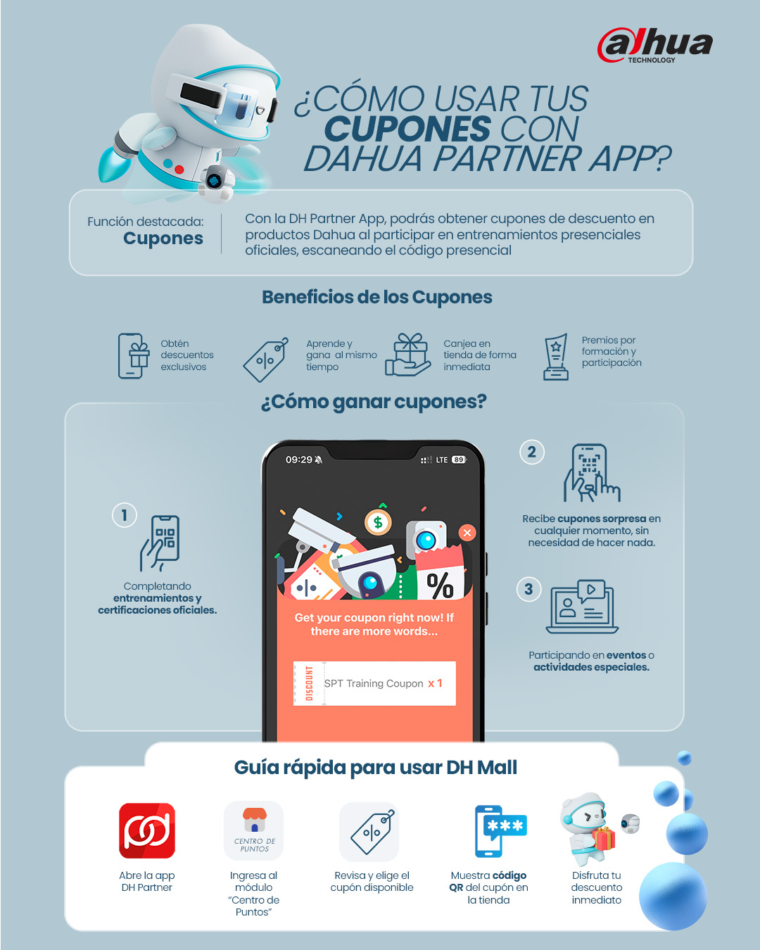 Dahua - ¿Eres instalador y no sabes cómo usar tus cupones? 📲🎟️ Con ...