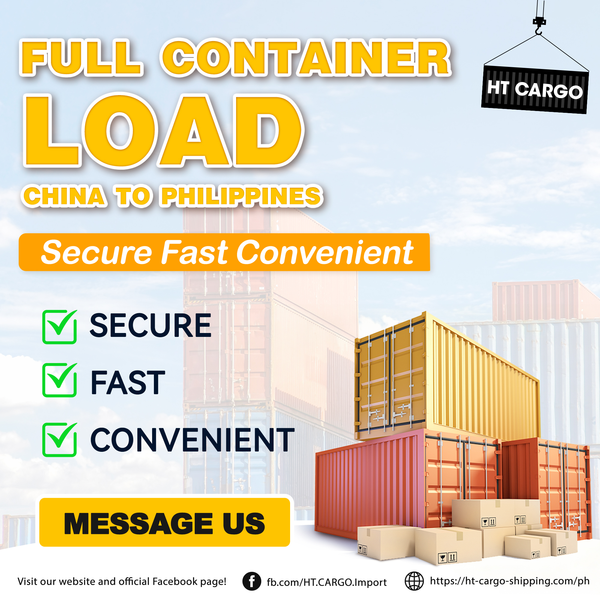 HT - 🚢 Full Container Load from China to the Philippines The safest ...