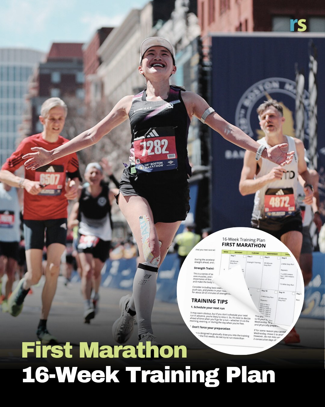 Running - Training for your first marathon in 2026? This free 16-week ...