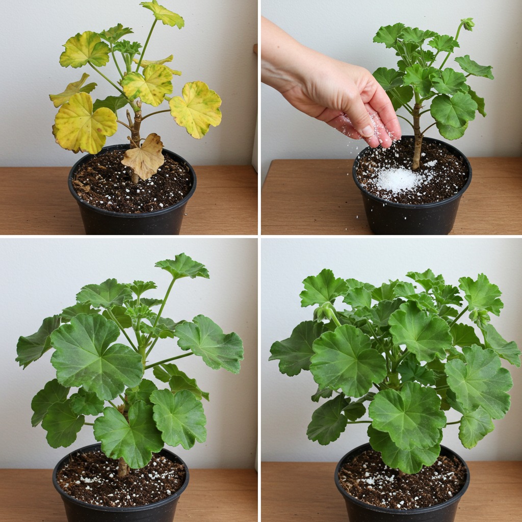 Gardening - Apply This to Geraniums and Even a Weak Plant Will Revive ...