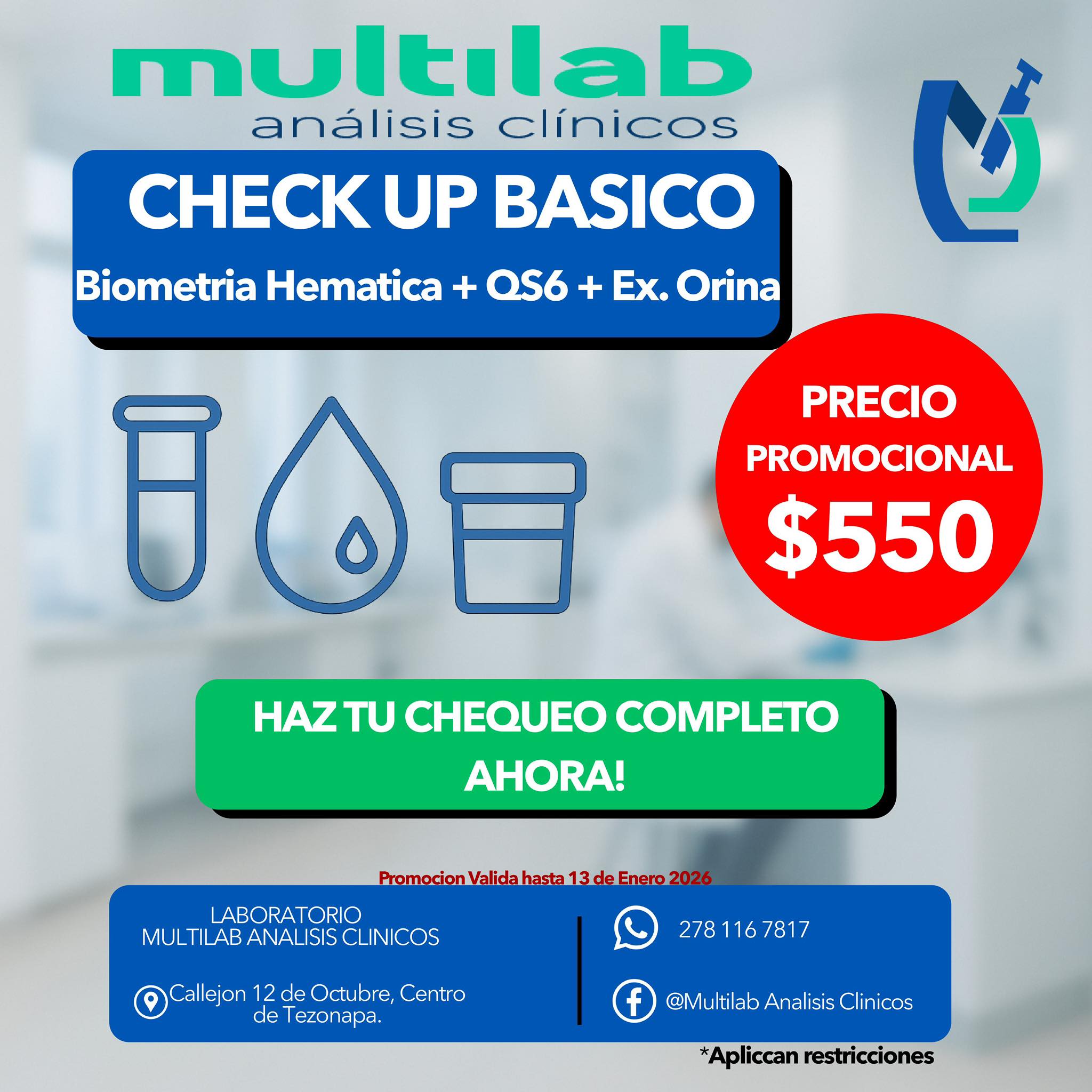 Multilab Analisis Clinicos | Tezonapa