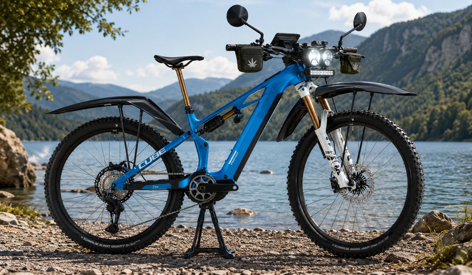 oberrohrtasche cube e bike LUYSNDFG Fahrrad Rahmentasche für Nuroad Pro 2022, wasserdichte Fahrradtasche Rahmen Handy mit TPU Sensitivem Touchscreen, Fahrrad Lenkertasche Sport & Freizeit CUBE Touring Hybrid Pro French Homestories Länge:140 cm