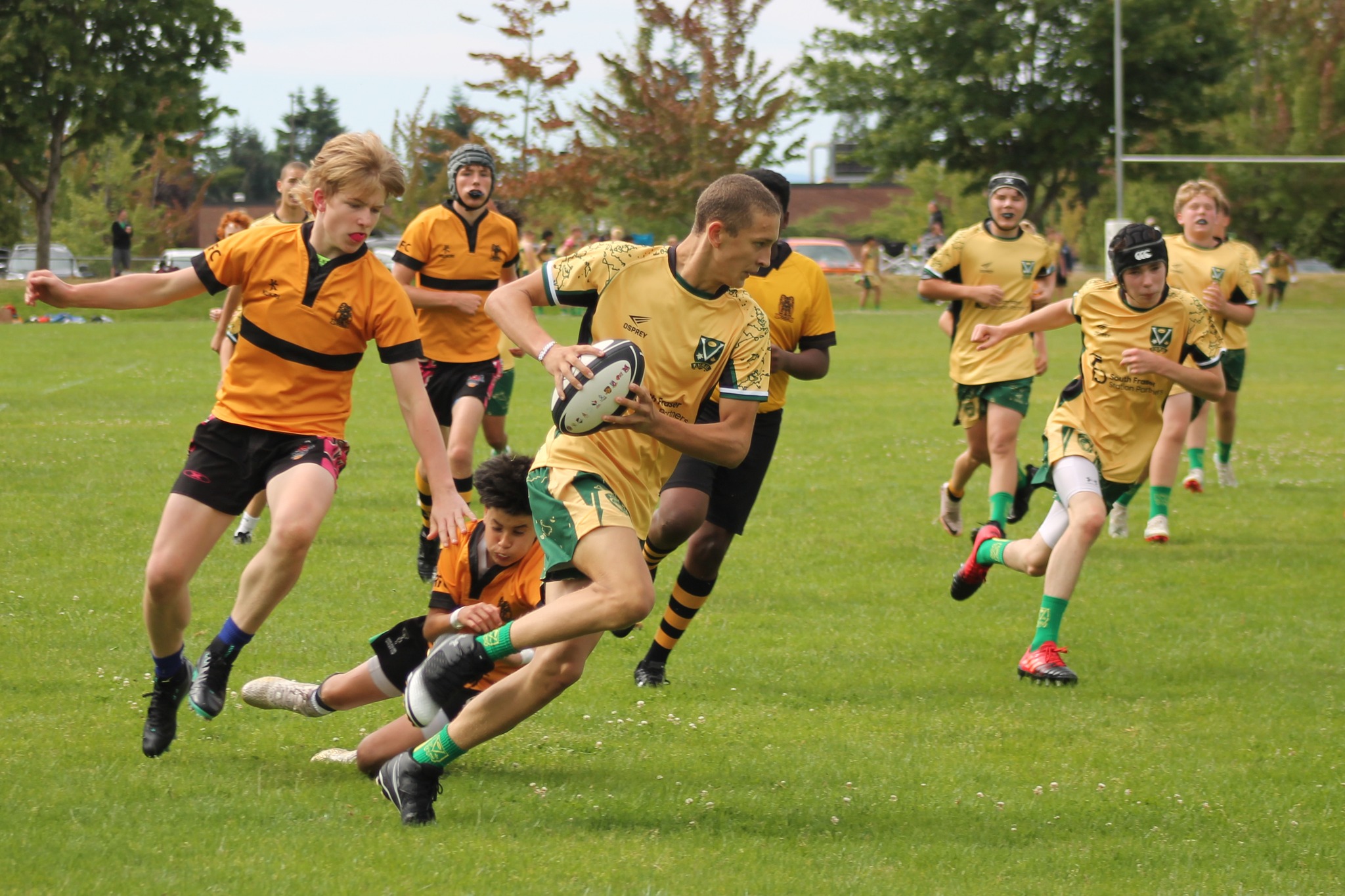 🏉 U14 Boys Battle On! In their... - Langley Rugby Club | Facebook