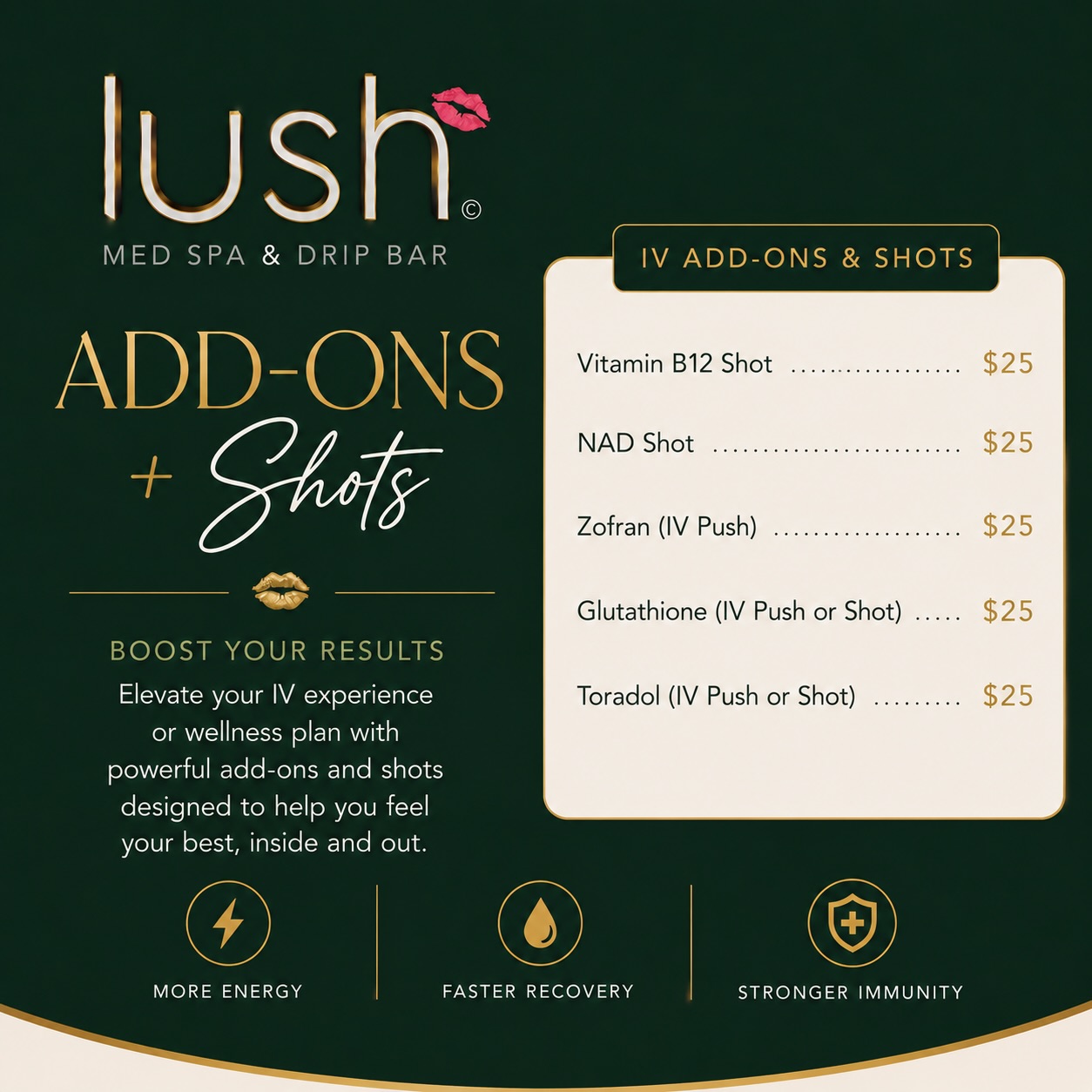 Lush Med Spa & Drip Bar is at Lush Med Spa & Drip Bar