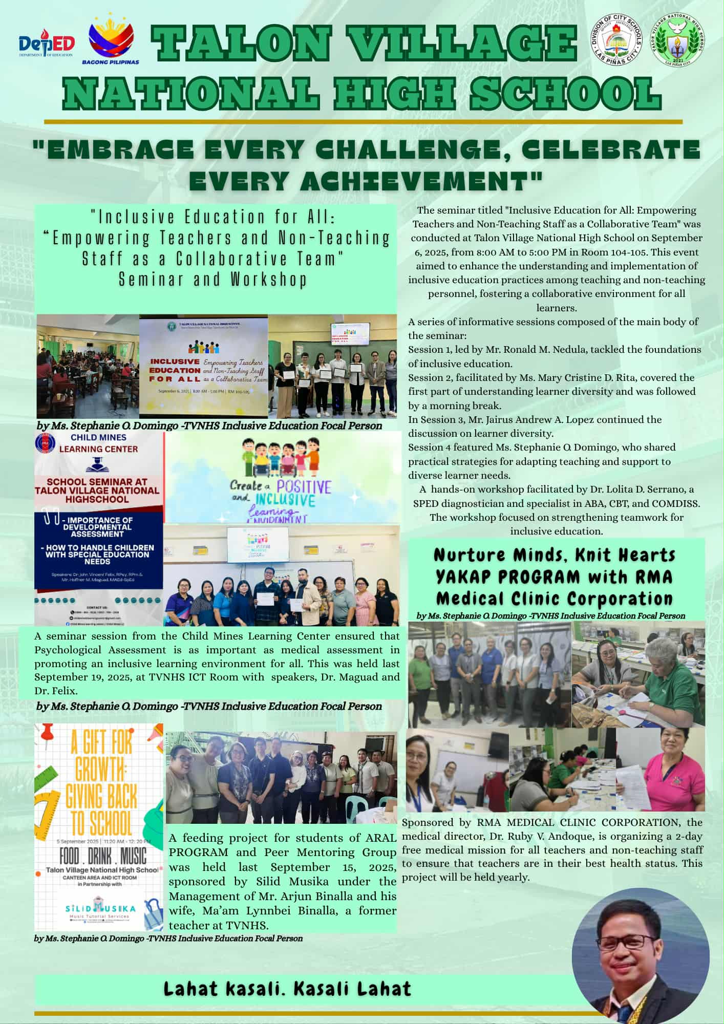 DEPED - Inclusive Education for All: Empowering Teachers and Non ...