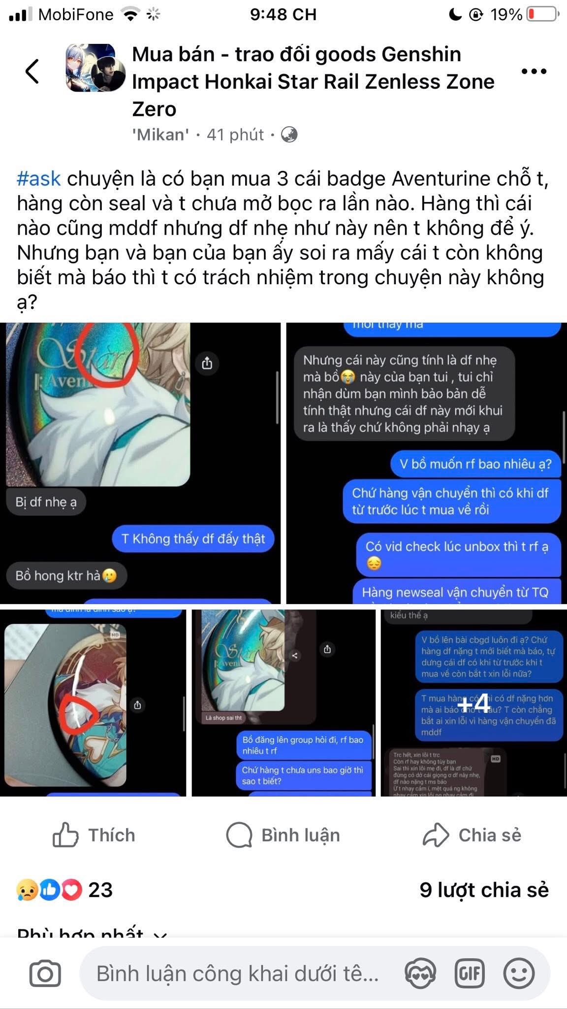 Mua bán - trao đổi goods Genshin Impact Honkai Star Rail Zenless Zone ...