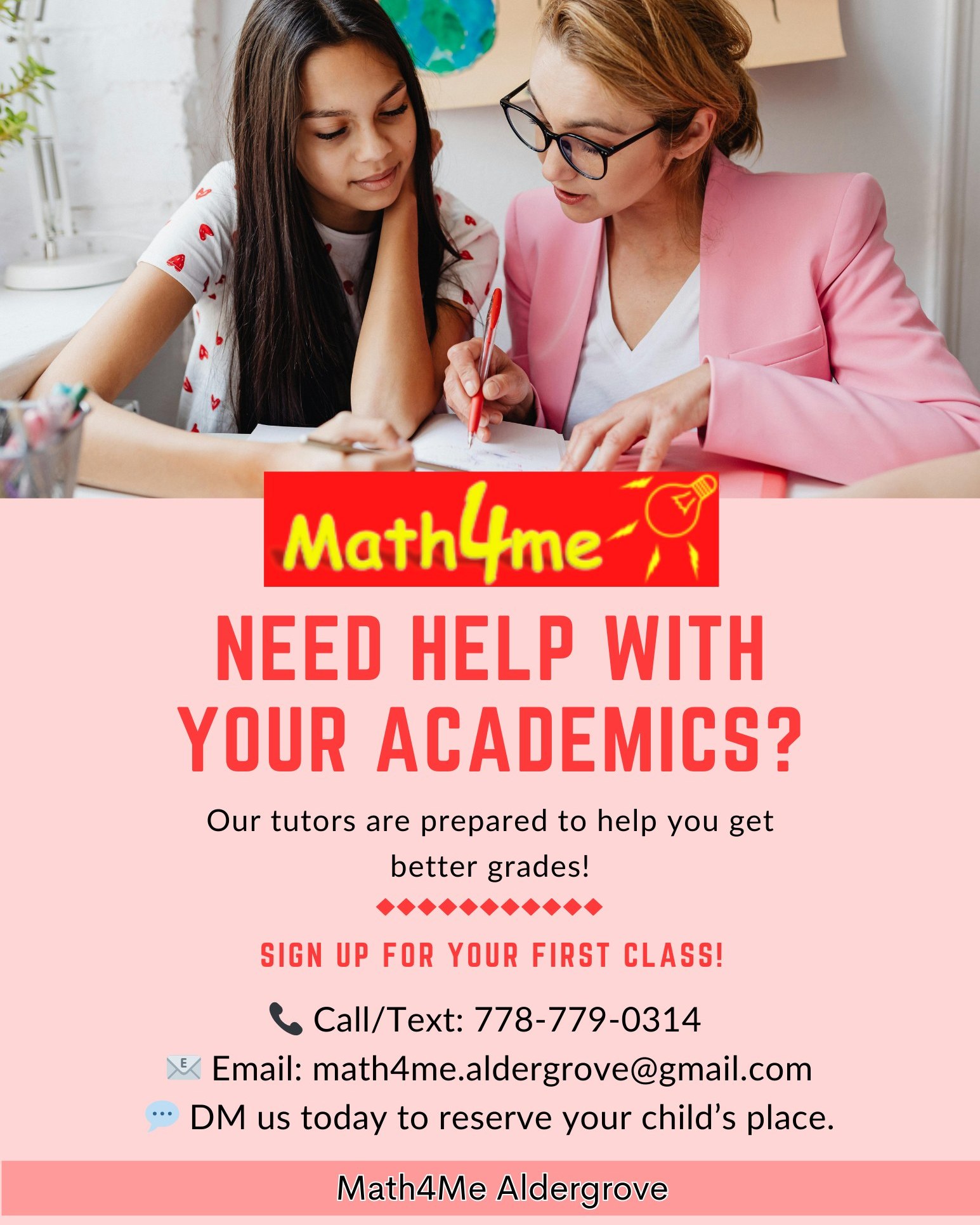 Math4me Aldergrove | Aldergrove BC