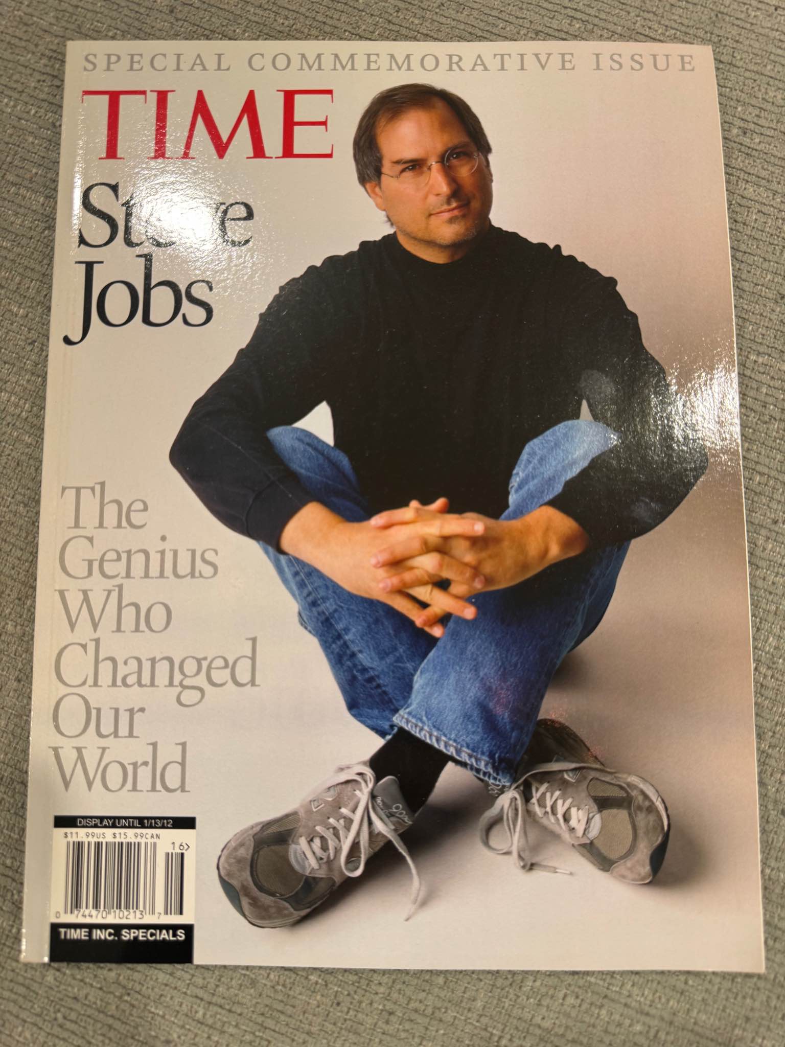 Time Magazine 2011 Steve Jobs. Excellent Condition.