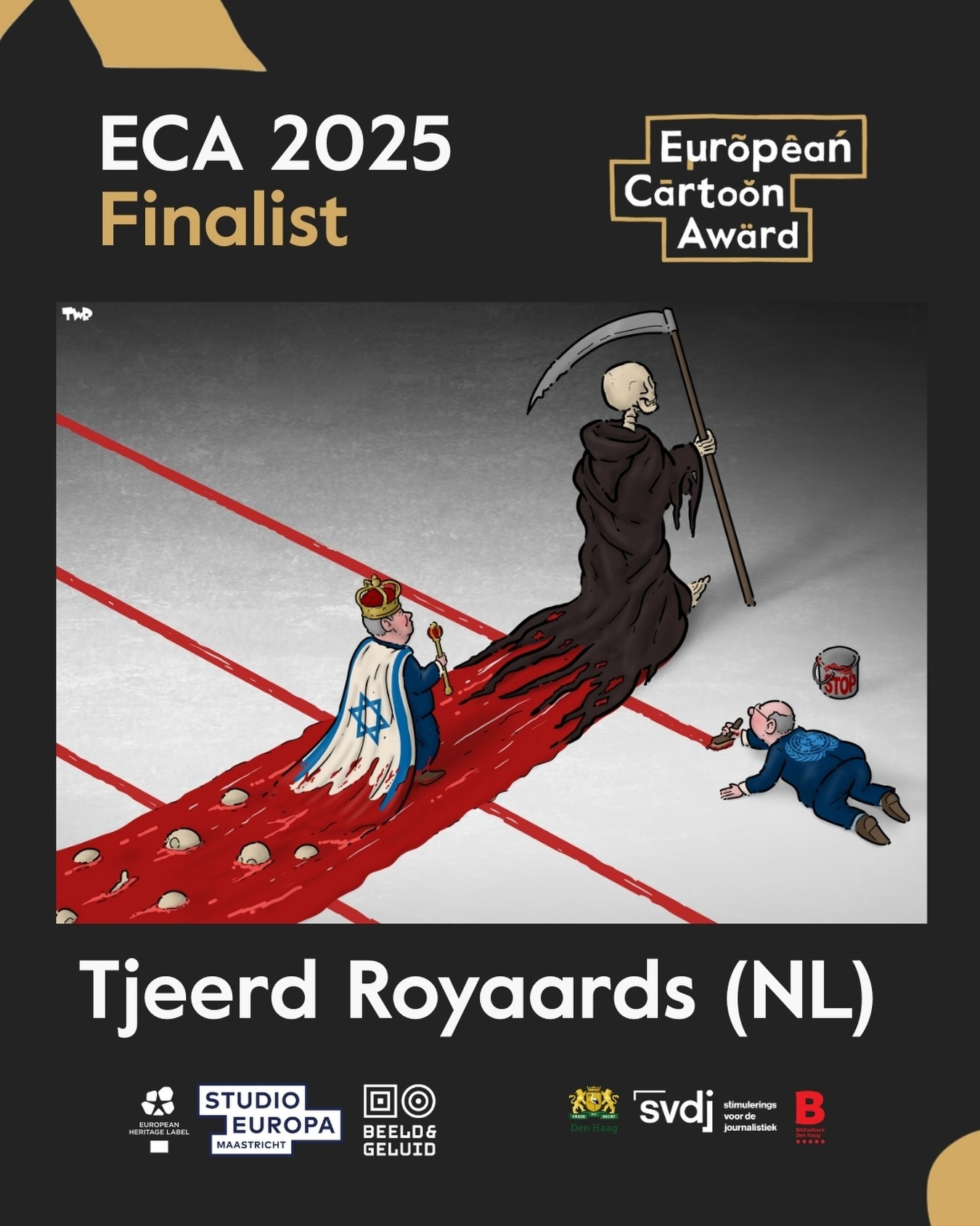 🖍️ Meet the finalist... - European Cartoon Award | Facebook