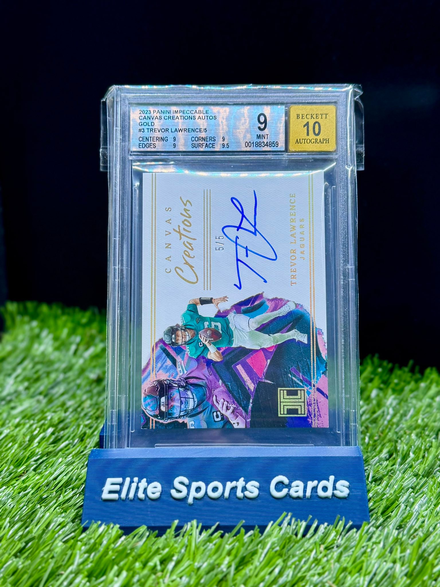 ?? ABSOLUTE MONSTER ALERT ?? ? TREVOR LAWRENCE AUTO /5 