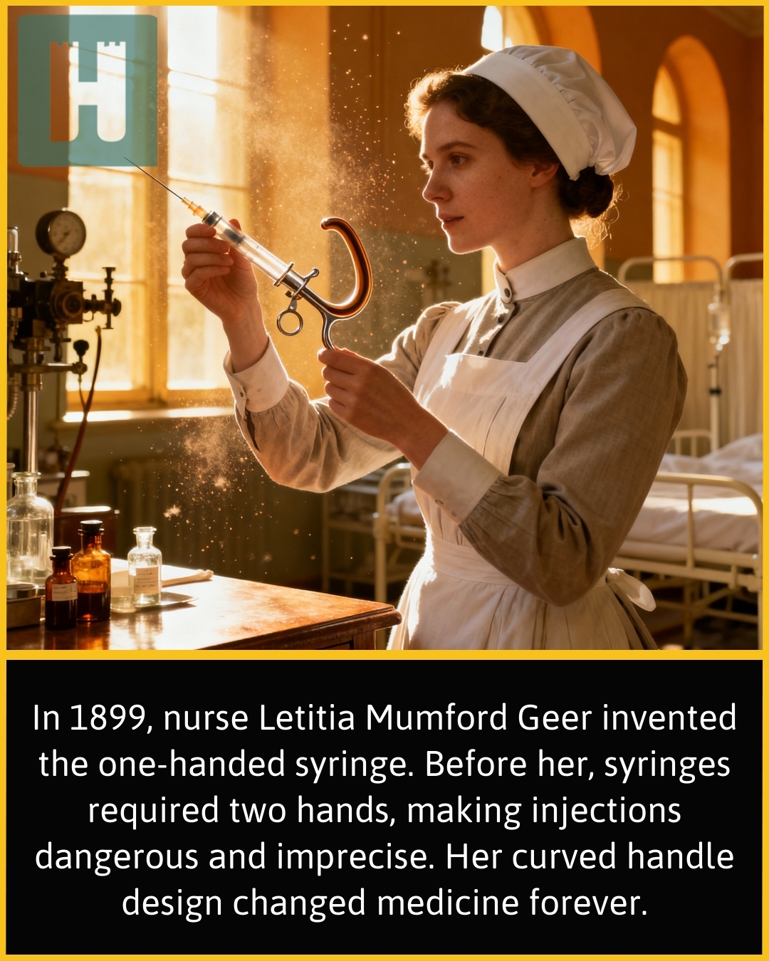 History Club - A nurse just revolutionized medicine with... | Facebook