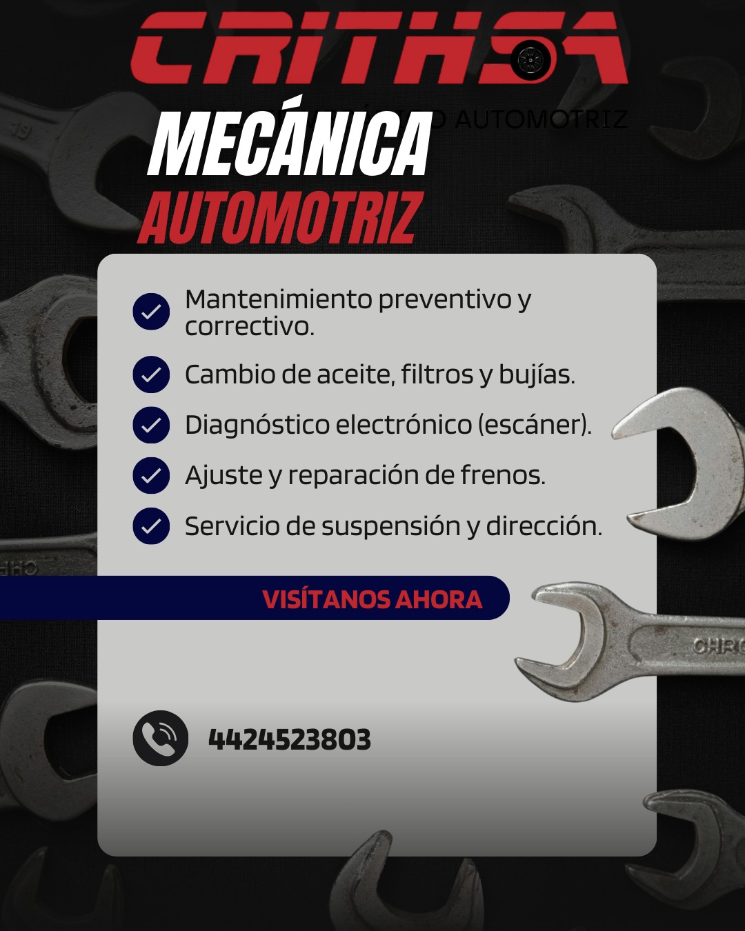 Crithsa - ¿No sabes a dónde llevar tu auto? 🔒 Ese momento incómodo ...