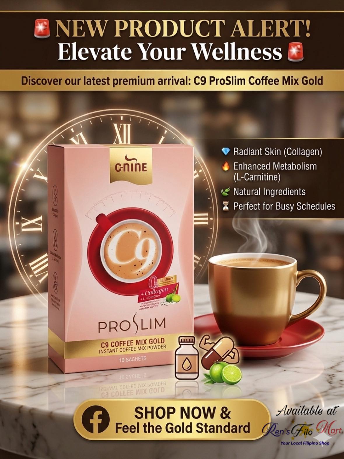 🚨 NEW PRODUCT ALERT! 🚨 Elevate your daily coffee ritual with our