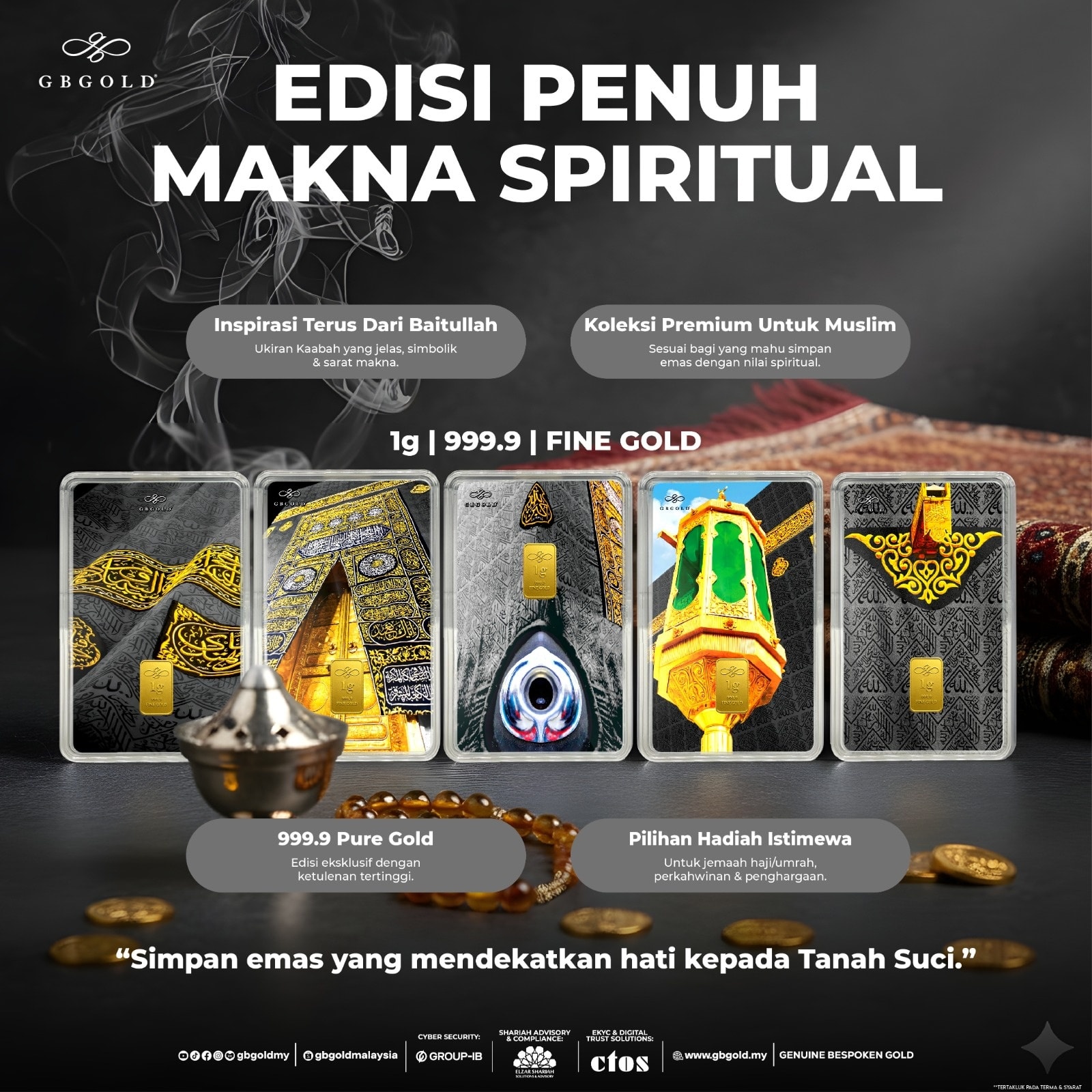 GB - Ada emas yang sekadar cantik dan ada emas yang buat hati bergetar ...