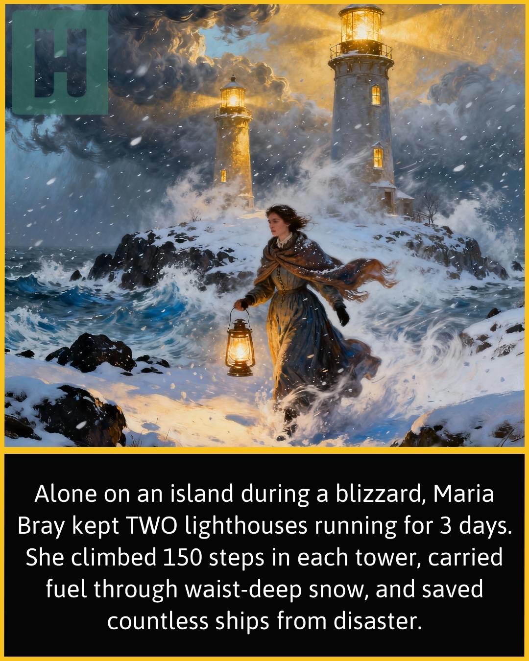 History Club - When a blizzard trapped her alone on an... | Facebook