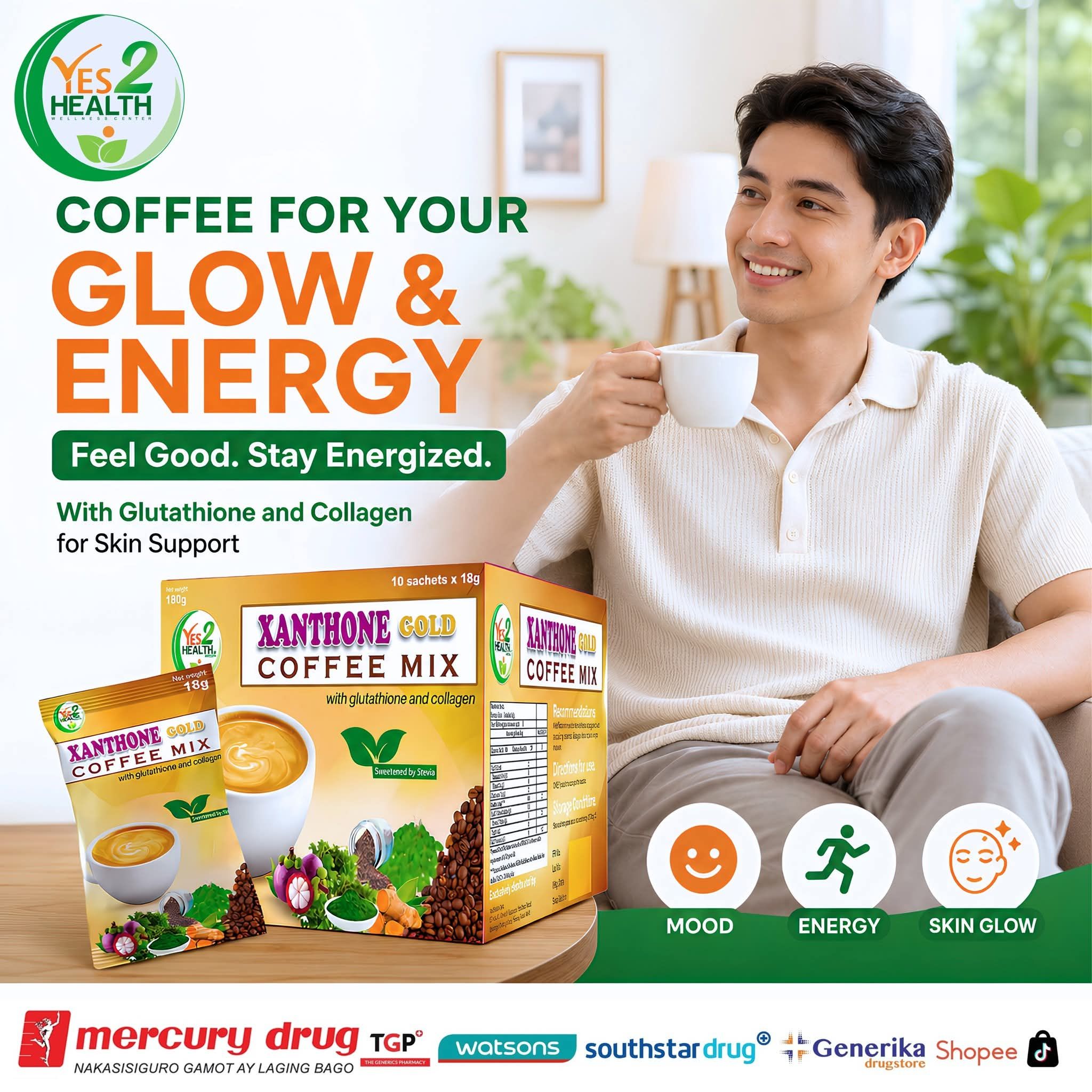 glutathione coffee benefits 𝐒𝐭𝐚𝐫𝐭 𝐲𝐨𝐮𝐫 𝐝𝐚𝐲 𝐰𝐢𝐭𝐡 𝐚 𝐜𝐮𝐩 𝐭𝐡𝐚𝐭'𝐬 𝐦𝐨𝐫𝐞 𝐭𝐡𝐚𝐧 𝐣𝐮𝐬𝐭 𝐜𝐨𝐟𝐟𝐞𝐞. ☕✨ Xanthone Gold Mix combines your coffee moment with and Collagen for added everyday support. Top 3 Main Skin Concern_not dark circles Supply:1 Month dihexa peptide side effects