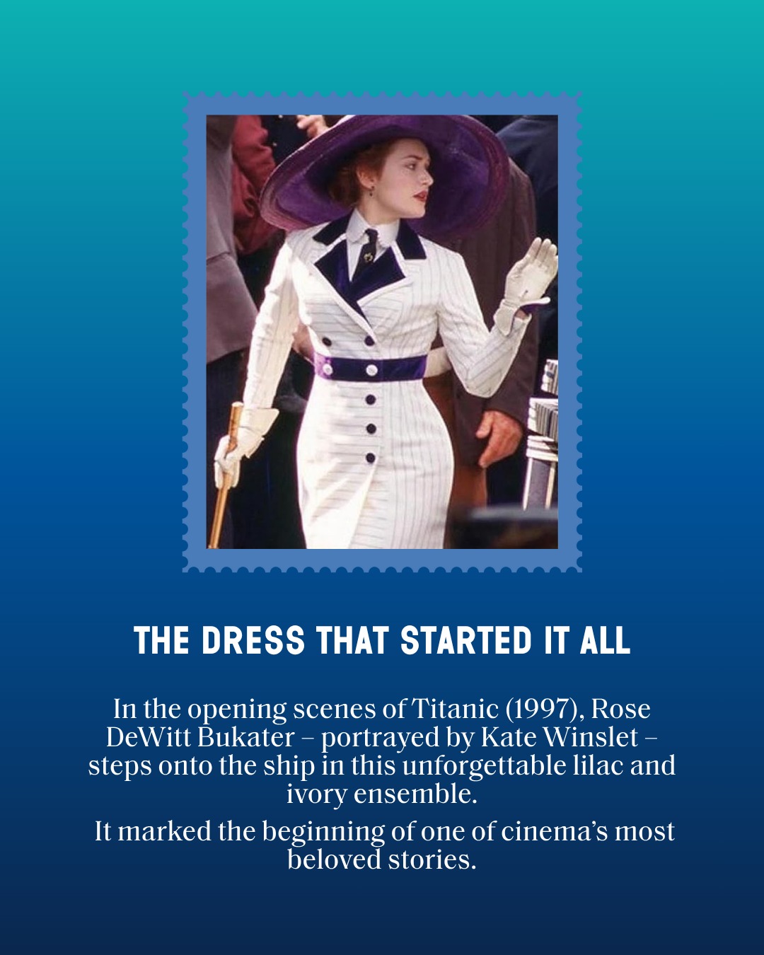 kate winslet titanic green dress See the wore in the 1997 film in our Stories exhibition this Easter. More at NMMC.CO.UK kate winslet titanic outfits