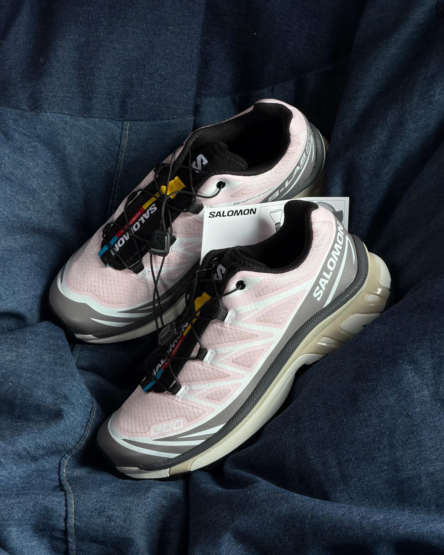 Online Exclusive] SALOMON XT-6 “Cloudburst Icy Pink” ? Sole 