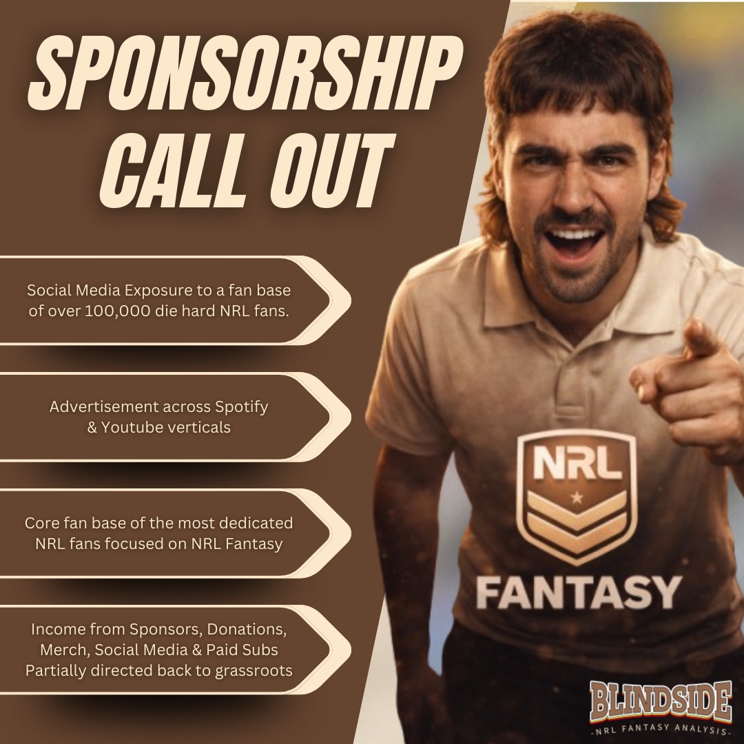 Blindside NRL Fantasy Analysis