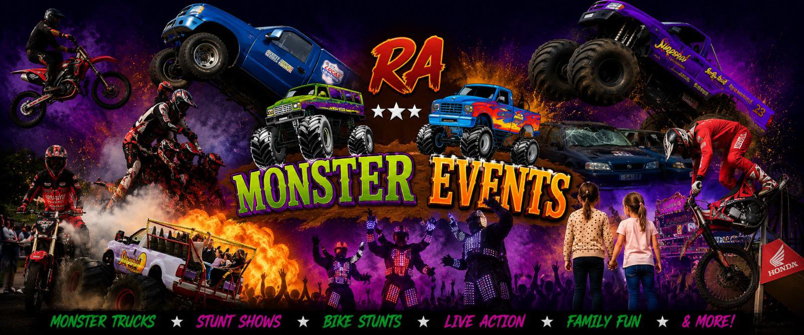 RA Monster Events | Ashington