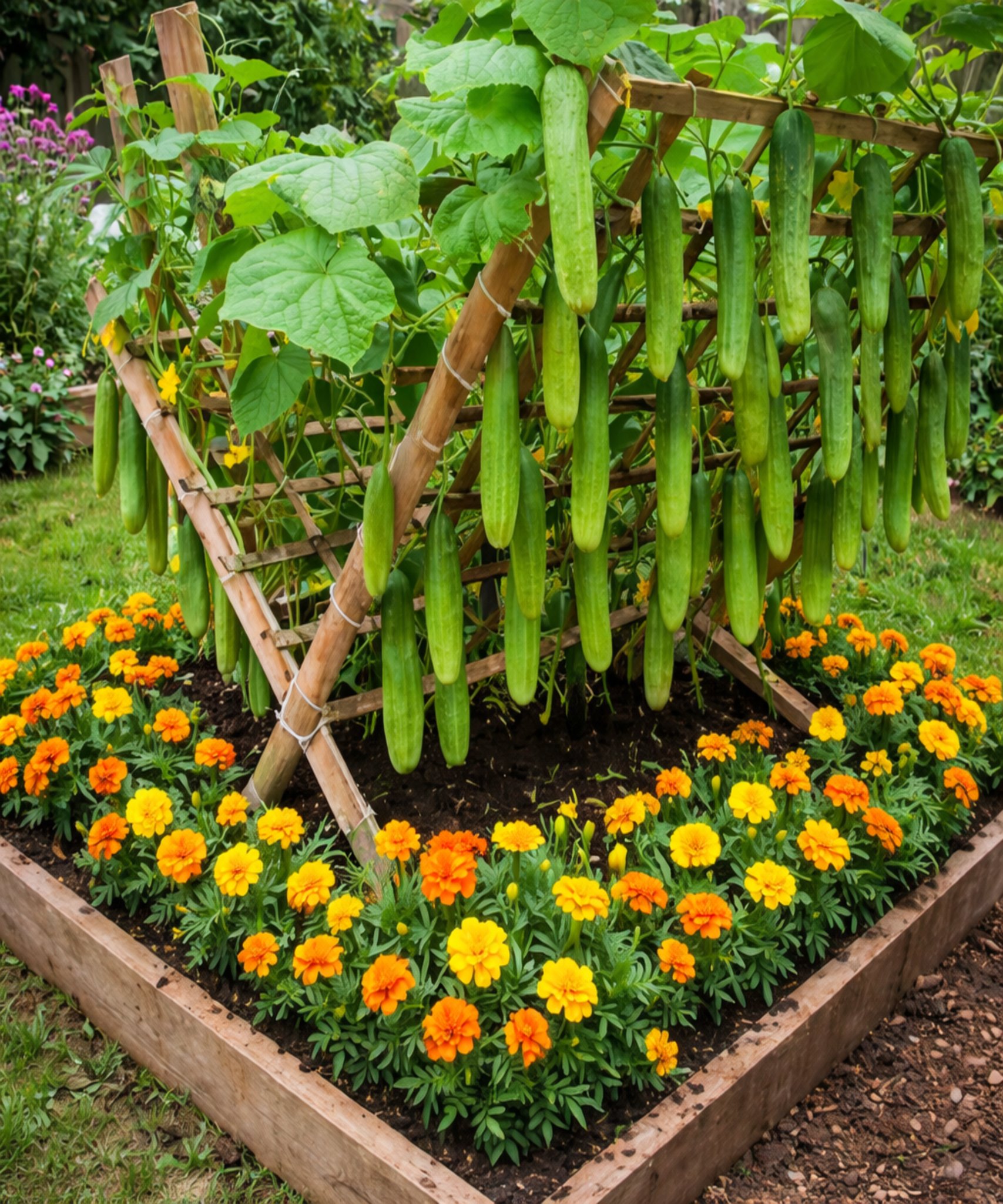 Astuces - 🥒 Plantes à cultiver sous les concombres pour une récolte ...